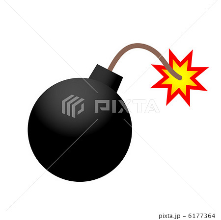 爆弾のイラスト素材