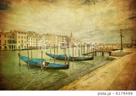 Vintage image of Grand Canal, Venice Vintage image of Grand Canal, Venice 6179499