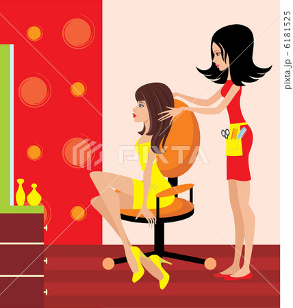 Woman in a beauty salon. 6181525