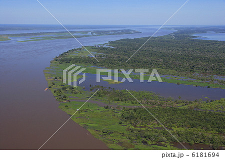 アマゾン川空撮 6181694