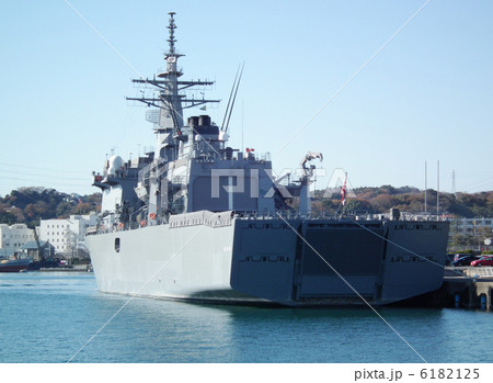 うらが　掃海母艦　横須賀港 6182125