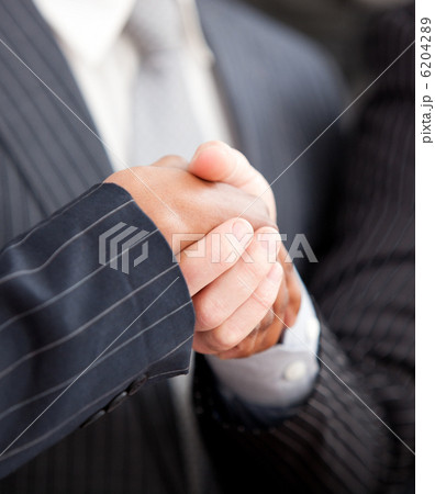 Handshake between two businessmen 6204289