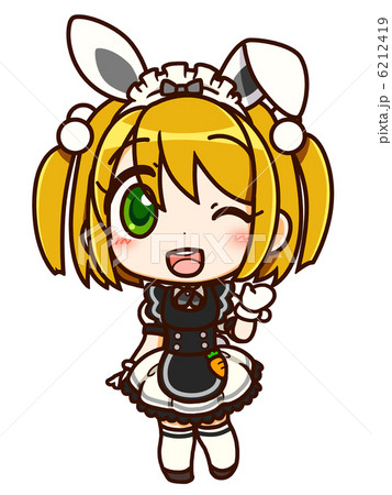 うさみみメイド白ver 6212419