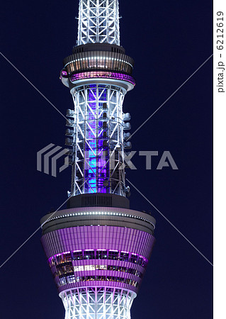 東京スカイツリーのクリスマスライトアップ・冬雅 6212619