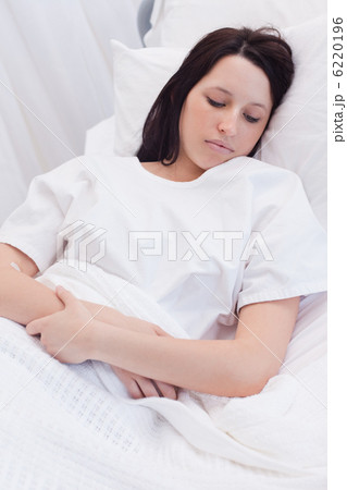 Woman sleeping in the hospital Woman sleeping in the hospital 6220196