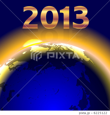 2013　宇宙　地球　日の出 6225122