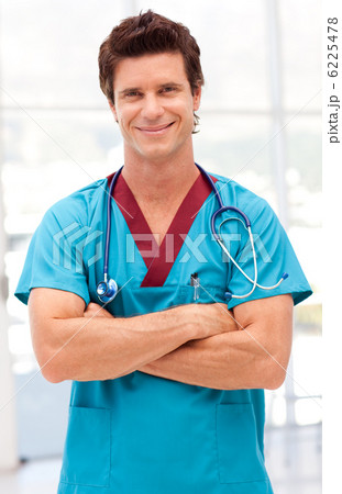 Young confident doctor looking at camera 6225478