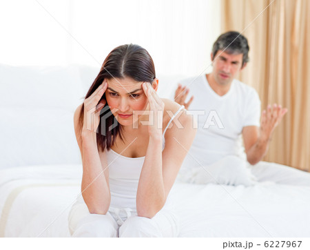 Angry couple having an argument 6227967