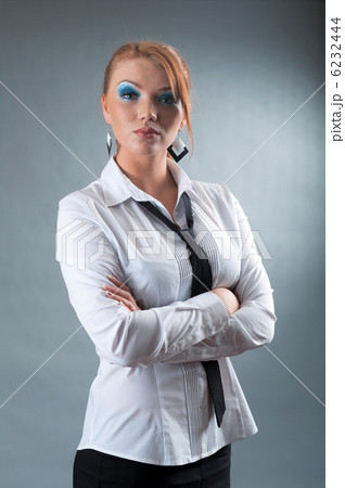 redheaded girl in formal dress like a secretary redheaded girl in formal dress like a secretary 6232444