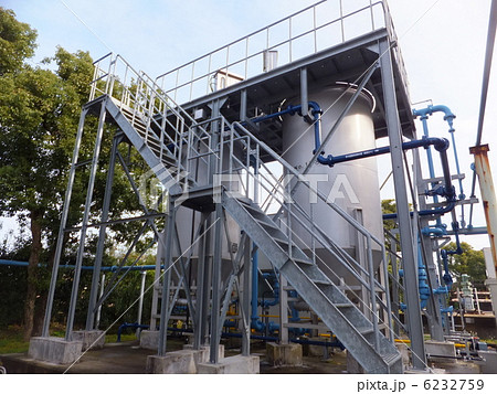 下水処理場の砂ろ過設備 6232759