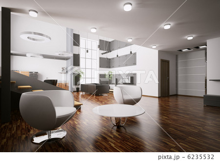 Apartment interior 3d render 6235532