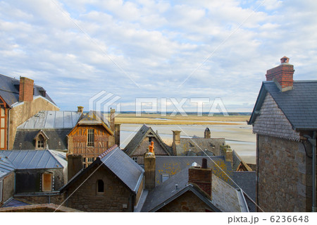 Mont Saint Michel, inside the city , France 6236648