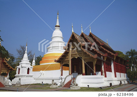 ワット・プラシンの白亜のチェディ ワット・プラシンの白亜のチェディ 6238496