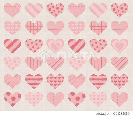 いろんなピンクのハート いろんなピンクのハート 6238630