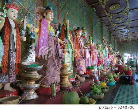 ミャンマー土着宗教「ナッ神たち」の写真素材 [6240706] - PIXTA