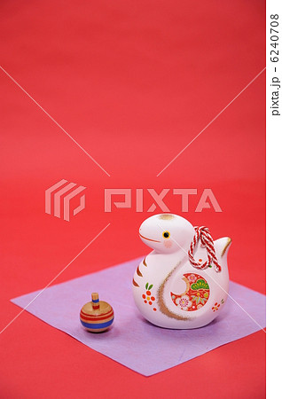 干支土鈴とコマ 6240708