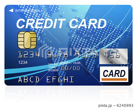 クレジットカードのイラスト素材 6240993 Pixta