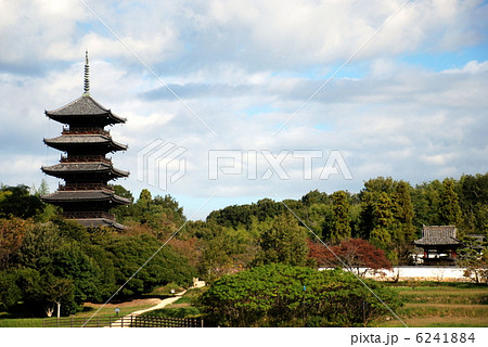 岡山備中国分寺五重塔 6241884