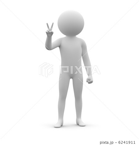 3d human - peace 6241911