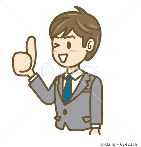 ビジネスマン　表情　イラスト　 6242358