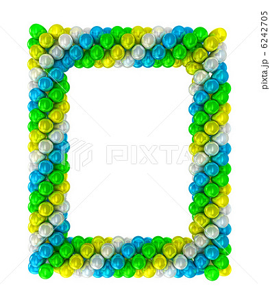 Frame from inflatable balloons Frame from inflatable balloons 6242705