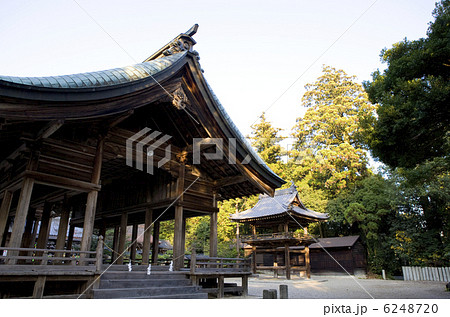 猿投神社拝殿より太鼓殿 6248720
