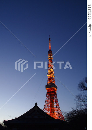 夜を迎えた東京タワー 6251818
