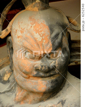 法隆寺　中門　吽形像 6252540