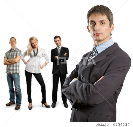 businessman with empty write board businessman with empty write board 6254534