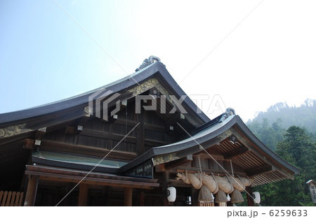 出雲大社の「拝殿」(島根県出雲市大社町) 出雲大社の「拝殿」(島根県出雲市大社町) 6259633