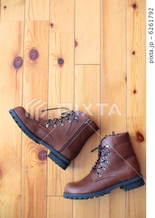 レースアップブーツ 革靴 ローヒール レースアップブーツ 革靴 ローヒール 6261792