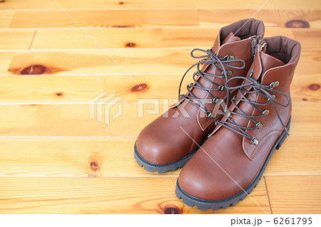 レースアップブーツ 革靴 ローヒール レースアップブーツ 革靴 ローヒール 6261795