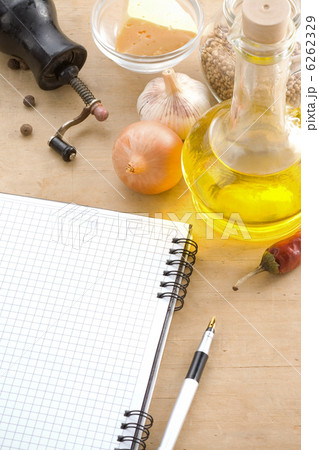 open notebook cookbook ready for recipe open notebook cookbook ready for recipe 6262329