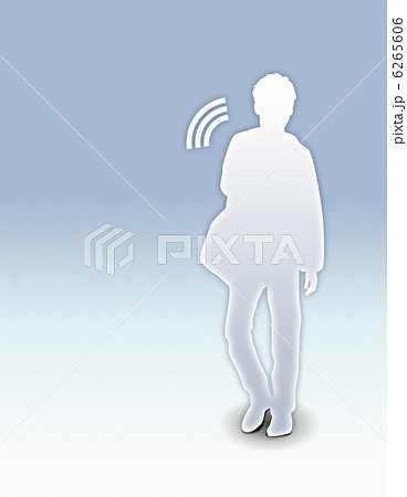 発信する男性 6265606