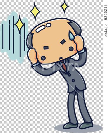 ハゲに悩む男性 6266218