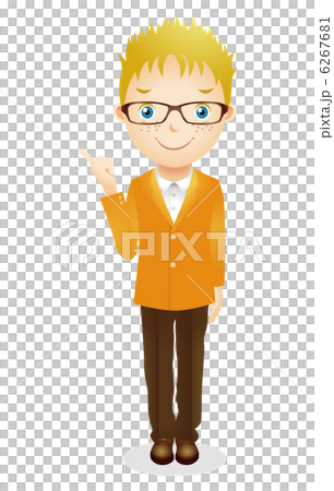 欧米人男性イラスト 6267681