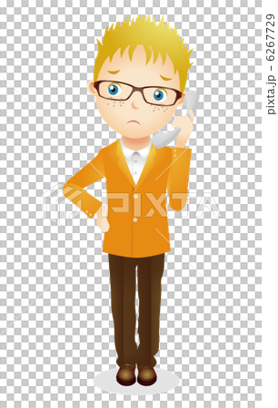 欧米人男性イラスト 欧米人男性イラスト 6267729