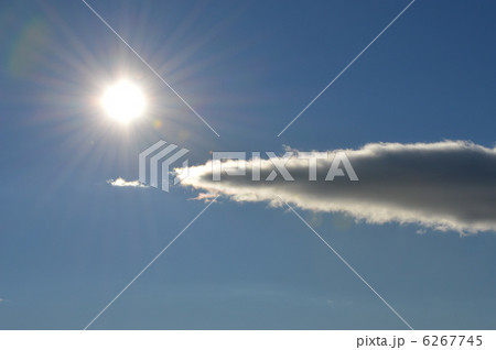 空と太陽と雲01 空と太陽と雲01 6267745