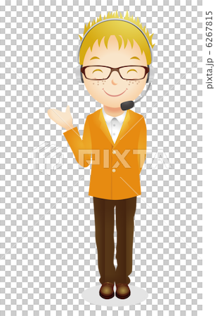 欧米人男性イラスト 欧米人男性イラスト 6267815