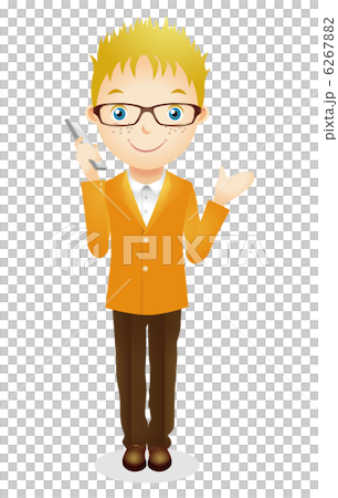 欧米人男性イラスト 6267882