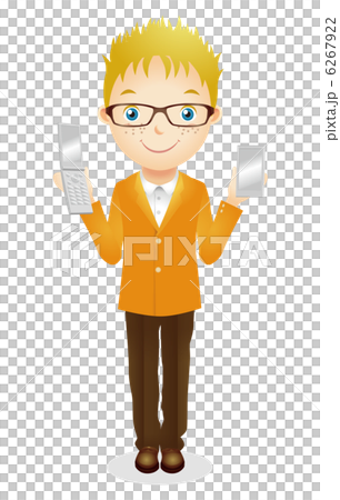 Western men illustration Western men illustration 6267922