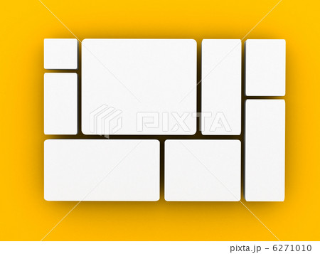 Blank banners over color wall Blank banners over color wall 6271010