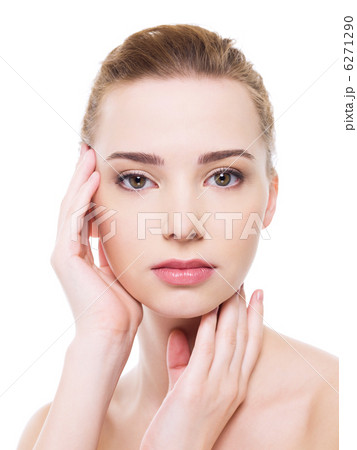 Beautiful clean woman face 6271290