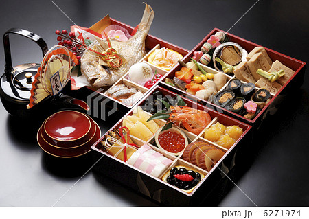 御節と鯛 御節と鯛 6271974