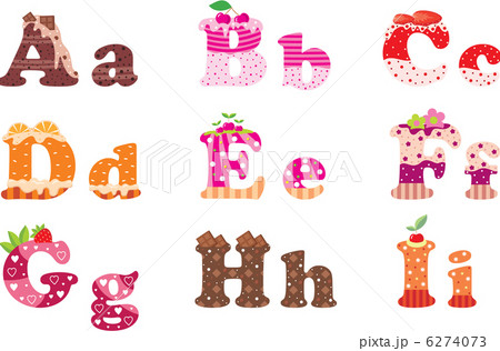 Sweet letters of the alphabet Sweet letters of the alphabet 6274073