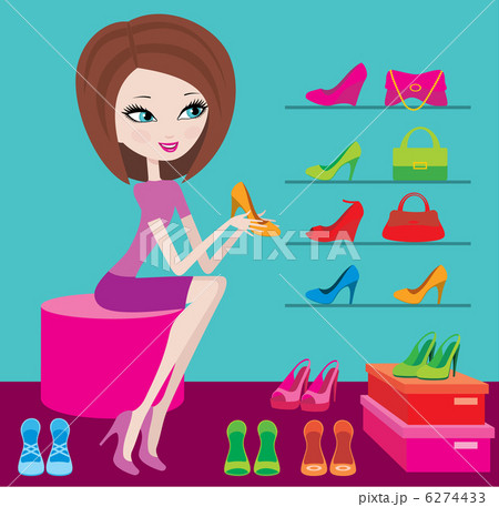 Shop of female footwear 6274433