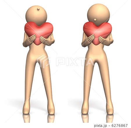 恋心を描いた3Dレンダリング画像 6276867