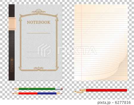 大学ノートと筆記用具 6277816