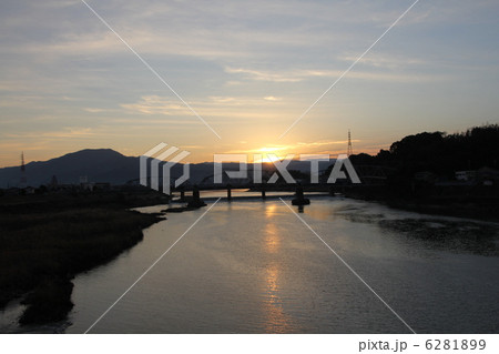 紀ノ川の初日の出 紀ノ川の初日の出 6281899