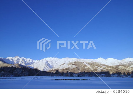 北アルプス 五竜岳~白馬岳遠望 北アルプス 五竜岳~白馬岳遠望 6284016